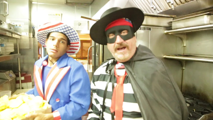 Hamburglar Invades Bar A